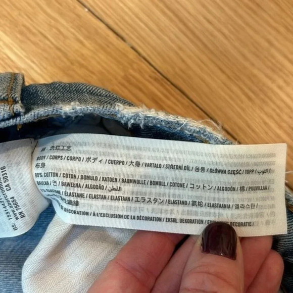 Abercrombie & Fitch Blue Ankle Jeans - Picture 8 of 8